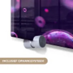 Paars - Bubbels - Schuim plexiglas 5mm klein -zzsysteem_NL