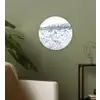 Luchtbellen - Water - Dynamisch Wandcirkel kunststof plaat 5mm dik klein -sfeer3