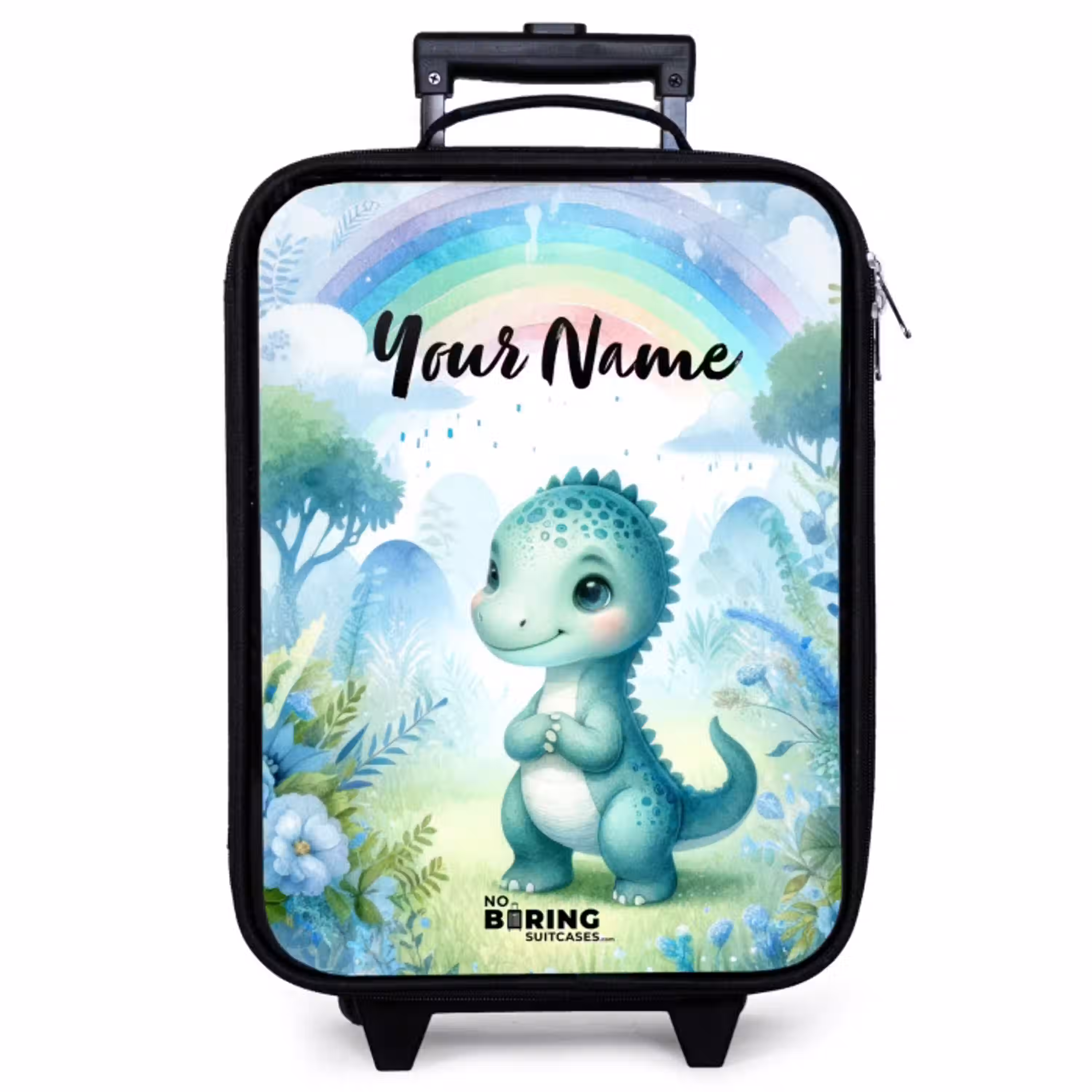 Daantje Dino Kinderkoffer - Zwart klein -zzz_website3d