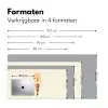 Minimalistisch - Schepijs - Hoorntje - Beige Muismat XXL klein -sfeer5