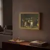 De Nachtwacht - Kunst - Oude meesters - Rembrandt Light Box met batterij (Wandlamp) middel -sfeer1