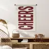 Red - Cheers - Decoratie - Beige Wandkleed katoen klein -sfeer5