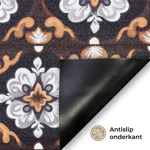 traditioneel - Element - Kleurrijk Deurmat klein 898 -antislip_NL