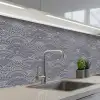 Mandala - Patronen - Vintage - Abstract - Japans keuken achterwand 2 middel 871 -3d_schuin
