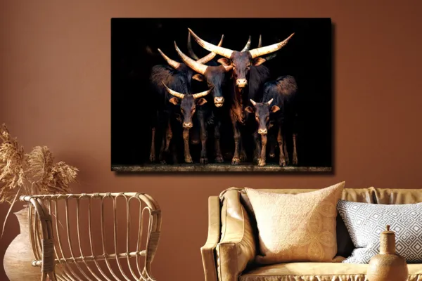 Canvas wilde dieren