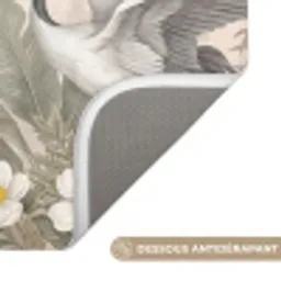 Kraanvogels - Natuur - Roze Badmat klein -USP_AntislipFR