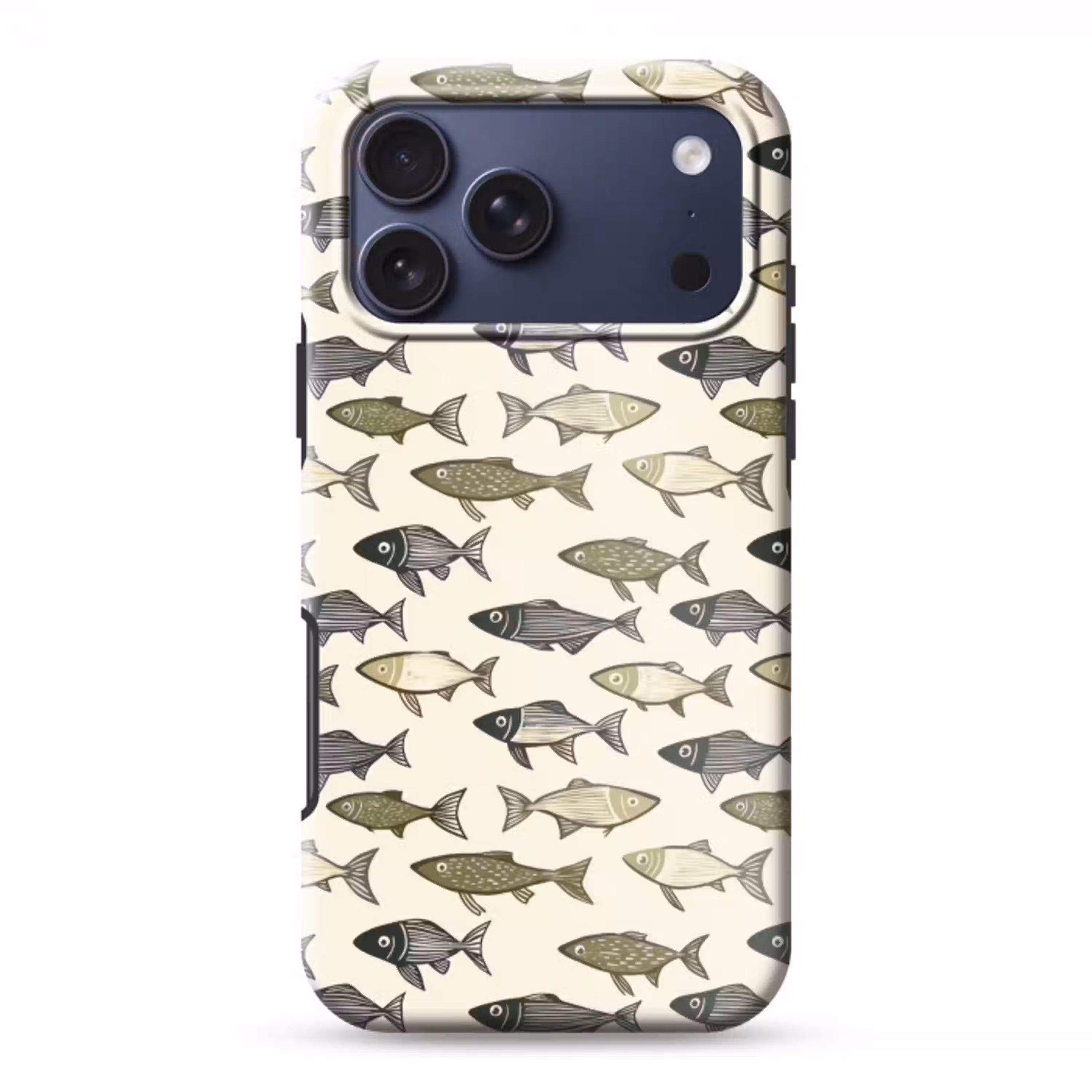 Vissen - Klassiek - Groen Toughcase MagSafe Apple iPhone 17 Pro Max klein 1019 -3d