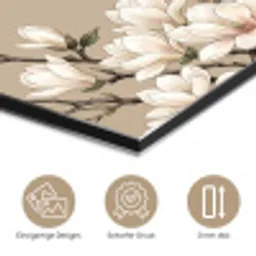 Oosters - Vogels - Beige aluminium wit klein -closeup_DE