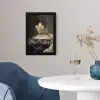Johanna Henriette Engelen - Dubois Drahonet - Goud fotolijst zwart zonder passe partout klein -sfeer4