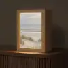 Zandstrand - Bewolkt - Duinen Light Box met kabel (Tafellamp) klein -z3d_website