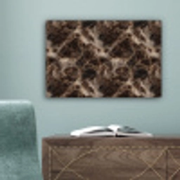 Bruin - Goud - Marmer canvas 2cm klein 34 -sfeer4