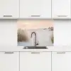 Horizon - Duinlandschap - Zand keuken achterwand 2 middel -3d