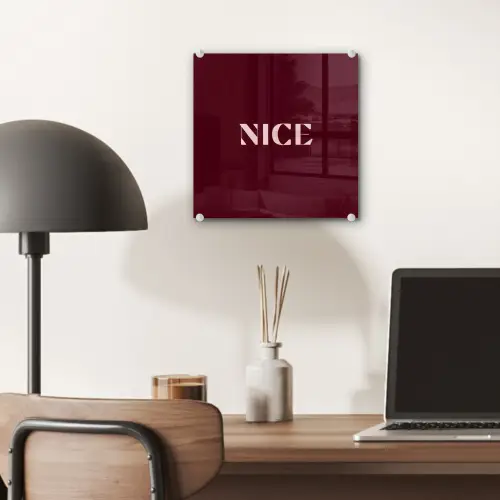 Nice - Bordeaux - Roze plexiglas 5mm klein -sfeer6
