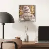 Kerst - Gnome - Bord - Kleurrijk plexiglas 5mm klein -sfeer6