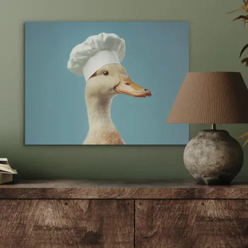 Eend - Koksmuts - Cute - Vogel PET vilt klein -sfeer2