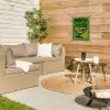 Mojito - Cocktail - Citroen - Groen tuinposter los doek klein -sfeer4