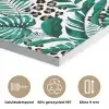 Inductie beschermer - Panterprint - Bladeren - Jungle - Afdekplaat voor kookplaat PET vilt klein -closeup_NL