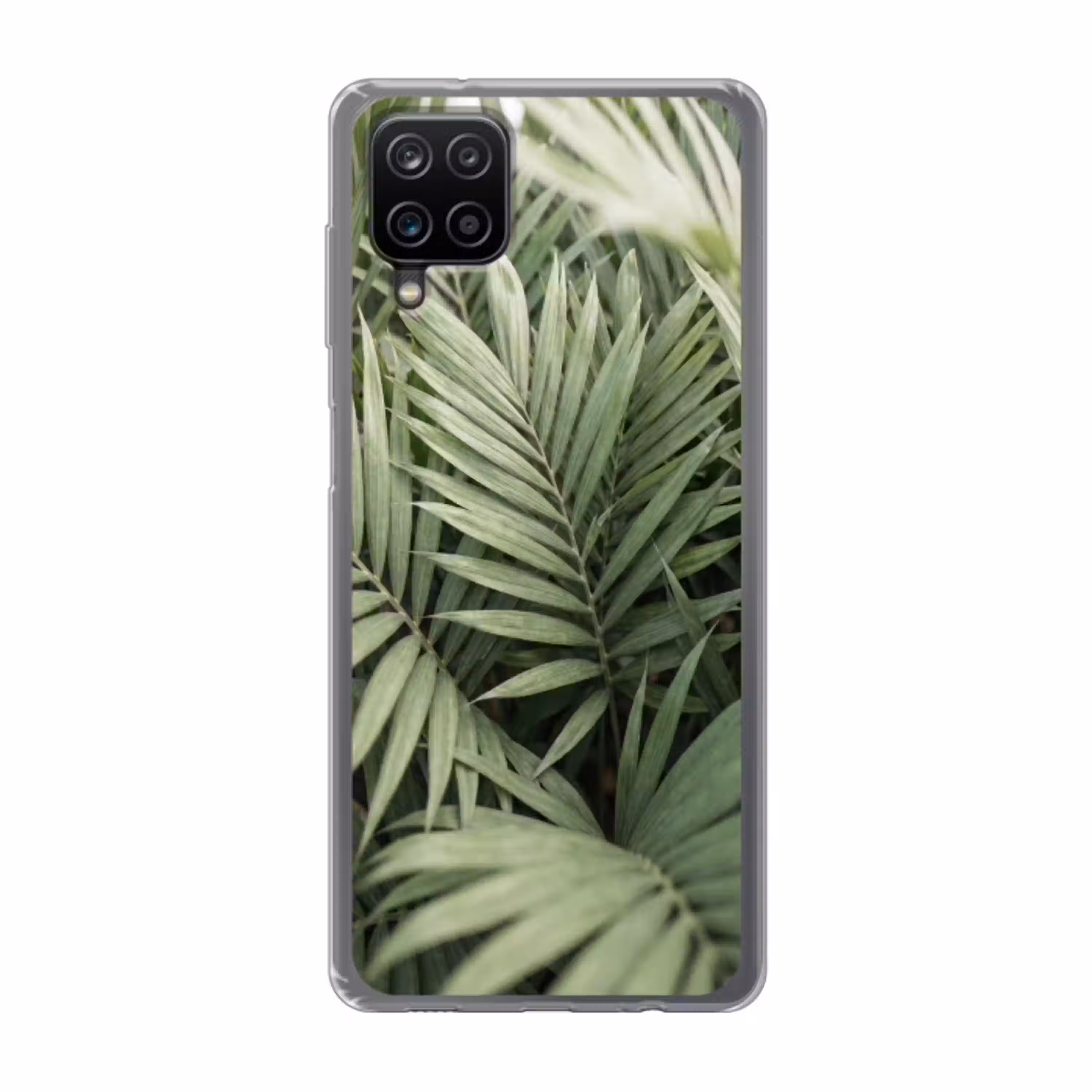 Plant - Palmbladeren - Natuur - Groen Telefoonhoesje Samsung Galaxy A12 klein -3d