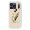 Tulp - Minimalistisch - Beige Telefoonhoesje iPhone 17 Pro klein -3d