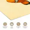 Vis - Oranje - Strepen poster papier klein -closeup_NL
