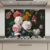 Stilleven met bloemen in een glazen vaas - Schilderij van Jan Davidsz. de Heem keuken achterwand spatscherm klein -3d_website