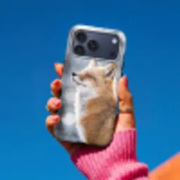 Vos - Sneeuwval - Portret - Winter - Sfeervol Toughcase MagSafe Apple iPhone 17 Pro Max klein -Sfeer1V