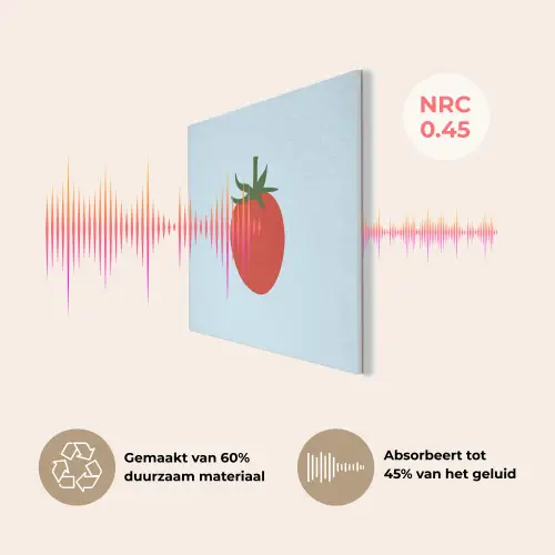 Rood - Tomaat - Groente PET vilt klein -USP_NL