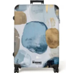 Abstract - Goud - Vormen NBS - Large koffer - Volwassenen Unisex groot -zzzzzzzzkaufland2