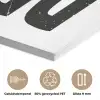 Drink - Zwart - Wit - Decoratie PET vilt klein -closeup_NL
