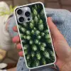 Bomen - Naaldwoud - Structuur Hoesje iPhone 16 Pro Max met koord klein -sfeer3
