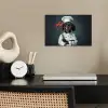 Quote - Neon - Hond - Kokskleding poster papier klein -sfeer1