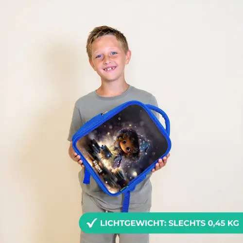 Magische Nacht vol Toverkunst Kinderrugzak - Blauw middel -sfeer1_NL