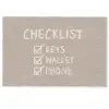 Quote - Checklist - Beige Deurmat klein -zkaufland3d
