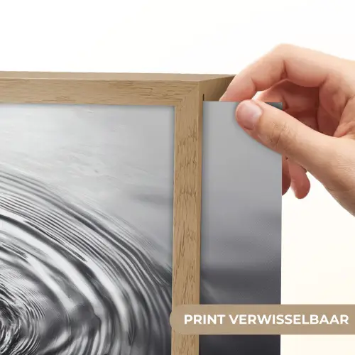 Gitaar - Hout - Water Light Box met batterij (Wandlamp) middel -USP_websiteprintNL