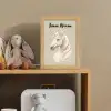 Eenhoorn - Manen - Golven - Wit Light Box met kabel (Kinderlampje) klein -sfeer2_kind