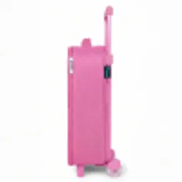 Kleurrijke glimlachexplosie Kinderkoffer - Roze klein -productfoto_zijkant