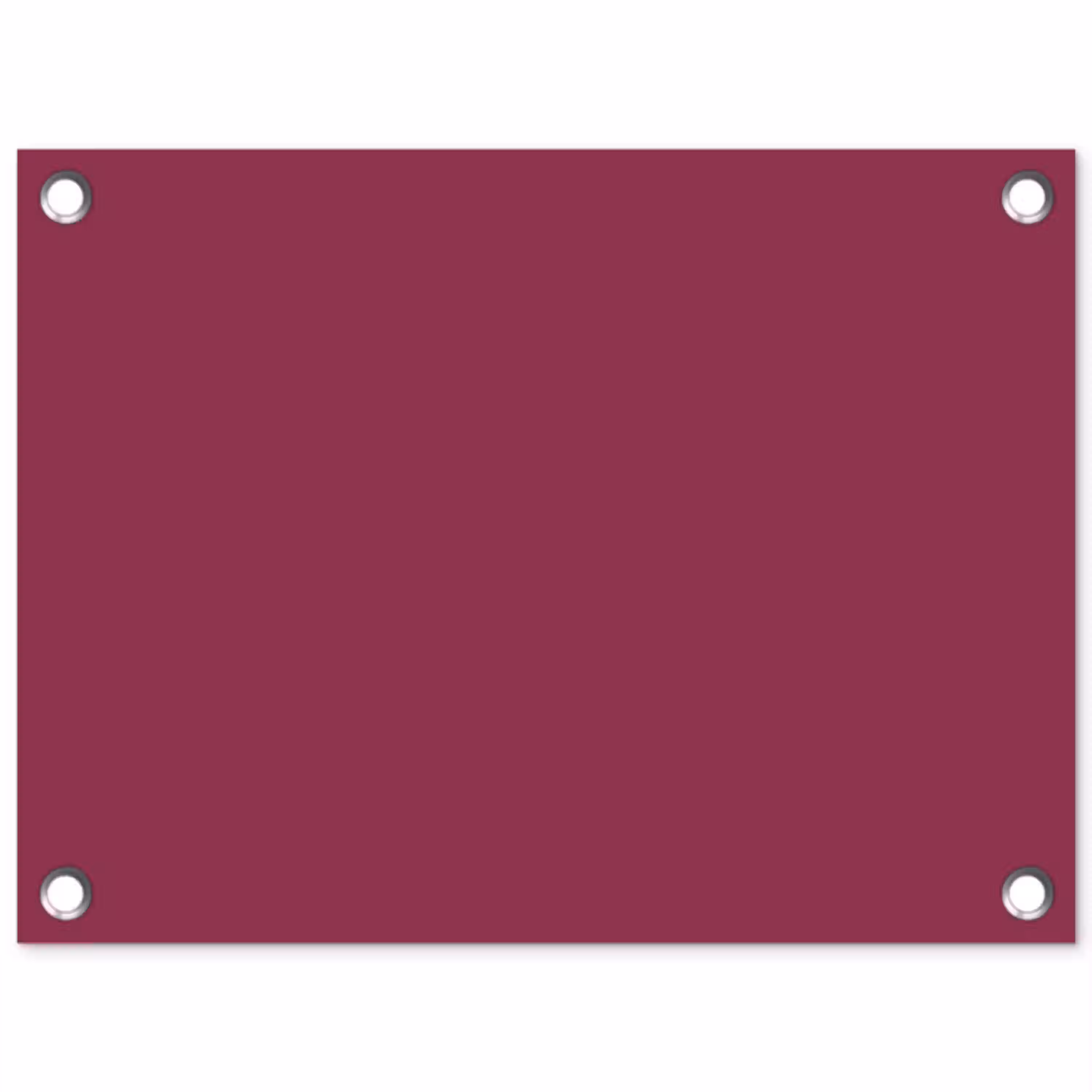 Deep - Rasberry - Rood tuinposter los doek klein 239 -3d