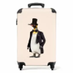 Pinguin in Pak NBS - Handbagage koffer - Unisex middel -productfoto_recht