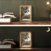 Eiland - Palmboom - Zee Light Box met kabel (Tafellamp) klein -sfeer3
