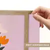 Tulpen - Vaas - Strepen - Paars Light Box met batterij (Wandlamp) middel -USP_websiteprintNL