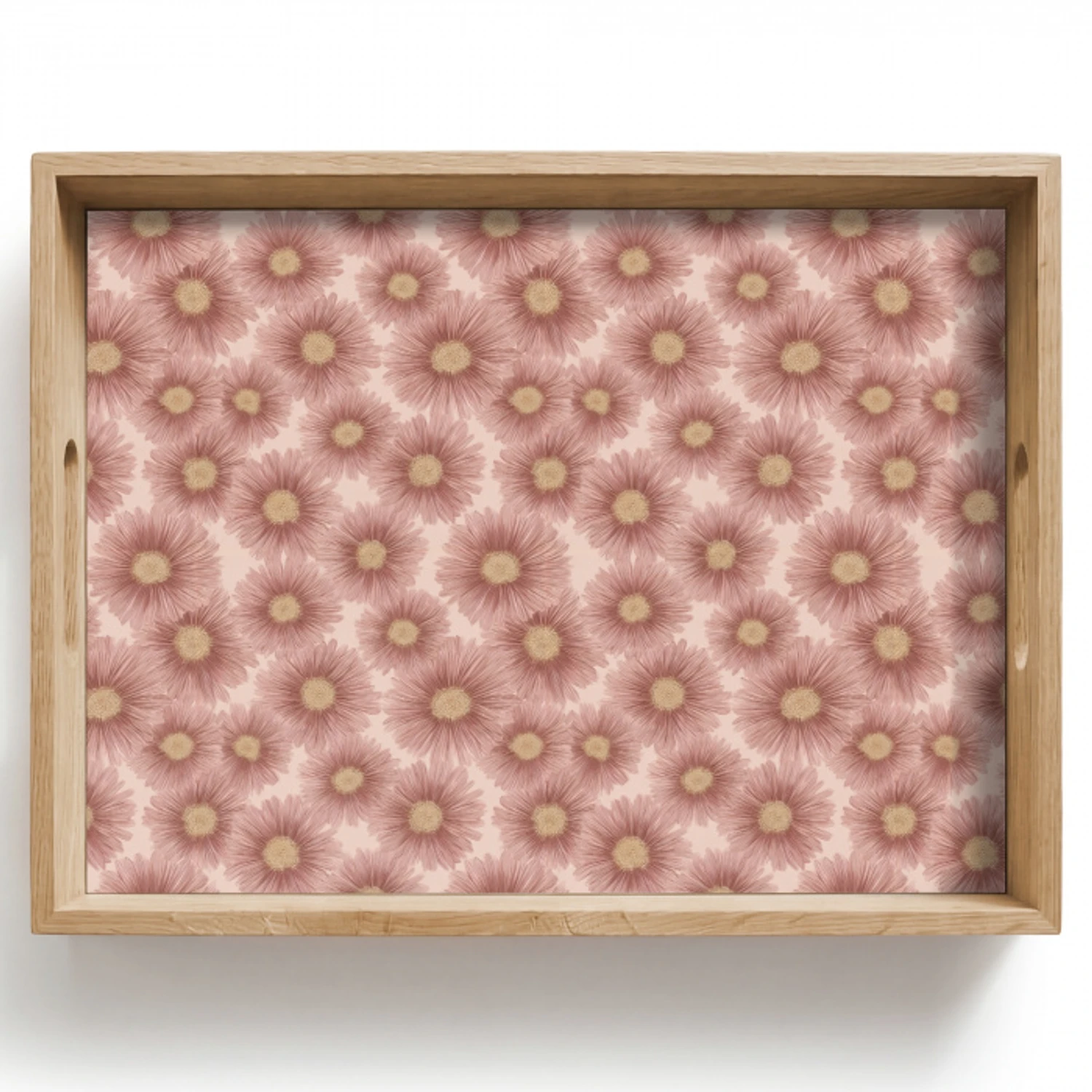 Gerbera - Bloemen - Roze Dienblad Rechthoek middel 911 -z3d_shopping