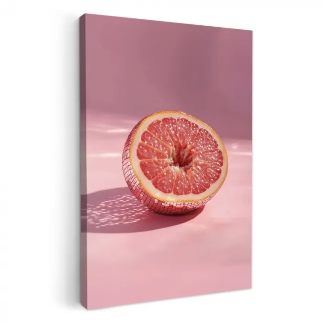Fruit - Roze - Disco - Shiny KitchenYeah - Keuken - Canvas klein -3d