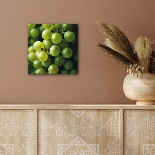 Druiven - Tros - Groen aluminium wit klein -sfeer4