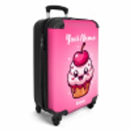 Carrie cupcake NBS - Handbagage koffer - Kinderen Unisex middel -productfoto_3d