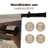 Champagne - Bed - Bubbels Wandkleed katoen klein -sfeer2