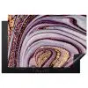 Marmer - Roze - Goud - Glitter - Marmerlook - Luxe Inductie beschermer vinyl 3mm klein -3d