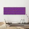 Panterprint - Paars - Groen - Neon canvas 2cm klein 828 -sfeer6