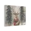 Winter - Bos - Rendier - Donker PET vilt klein -3d