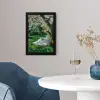 Vrouw - Boom - Boek - Mandje fotolijst zwart zonder passe partout klein -sfeer4
