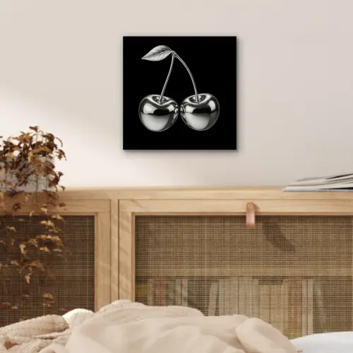 Kers - Luxueus - Metallic aluminium wit klein -sfeer3
